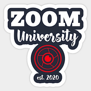 Zoom University 2020 Sticker